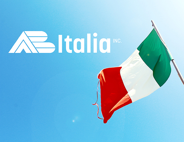 ABItalia Logo with Italian Flag